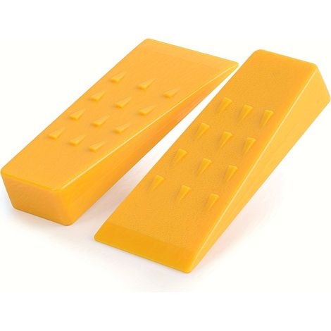 2 coins de coupe d'arbres de 6 pouces - Outils de coupe d'arbres en plastique pour guider et stabiliser les arbres (1/5)