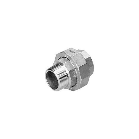 Giunto a 3 pz MF 1" AISI 316 - ISO4144 341100316L - -  RACCORDERIE METALLICHE - - (1/2)