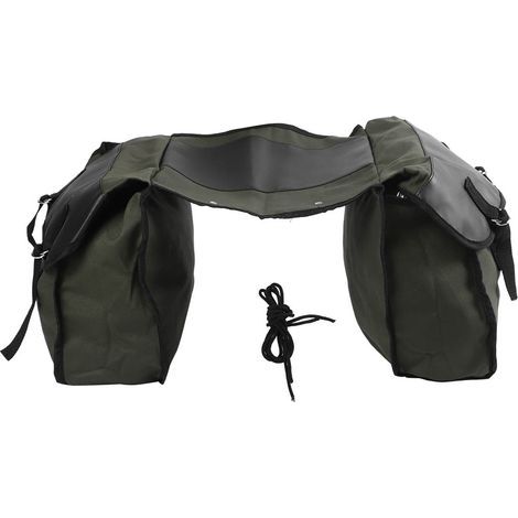 Accessoires de vélo durables Sacoche de selle Sacoche latérale avec sac de selle multi-poches Accessoires pour porte-bagages de voyage pour longue distance vélo de montagne. (1/5)