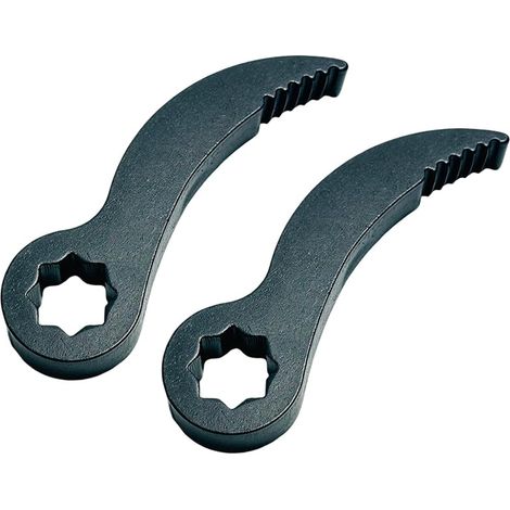 Acier à haute teneur en manganèse pour tête adaptateur Crowban, outil de retrait d'arbre d'entraînement carré de 3/8" et 1/2" pour réparation automobile, finition oxyde noir (B) (1/5)