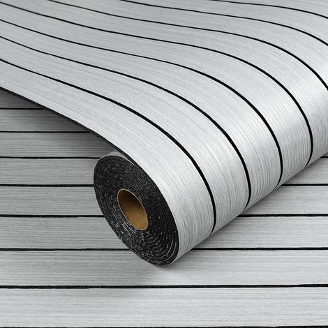 Panneau Mural Decoratif Adhesif Bois Gris Clair 90CMx5M Panneau Tasseau Bois Mural Salon Panneaux Muraux 3D Effet Boises Gris Blanc Revetement Mur Adhesif Chambre Interieur Bureau Commerce (1/5)