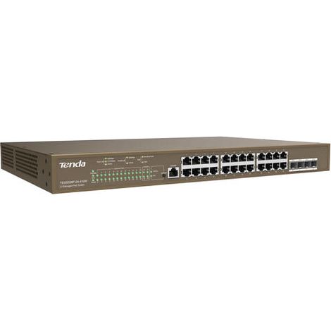 HUB Switch puertos 24 TENDA CO LTD TEG5328P-24-410W Gigabit Ether (1/4)
