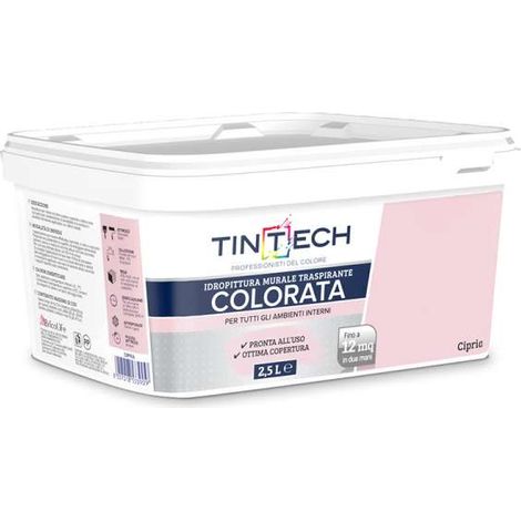 TINTECH PITTURA COLORATA 2,5 L CIPRIA