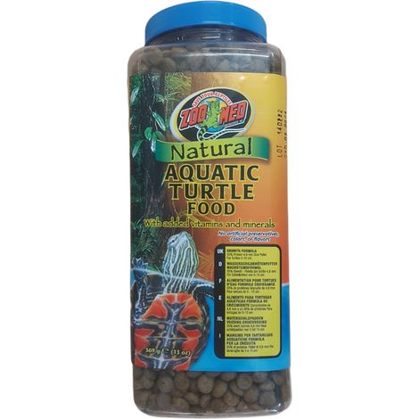 Nourriture pour tortues aquatiques ZM52 Formule de croissance de 369g - Zoo Med (1/4)