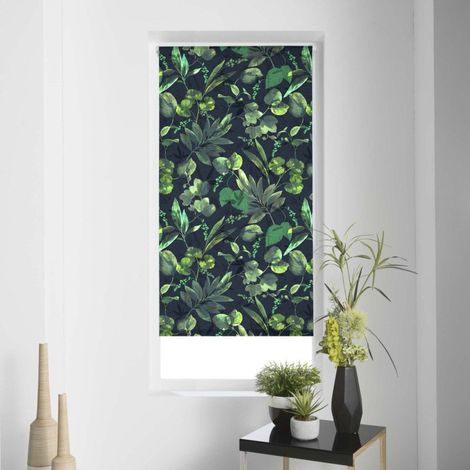 Store Enrouleur Tamisant "Forrest" 120x180cm Vert (1/3)