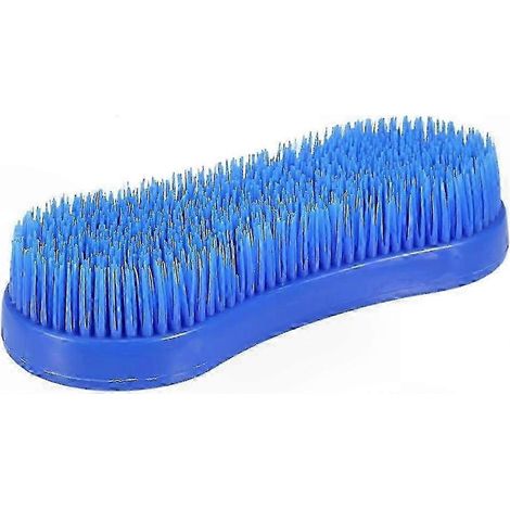 Brosse de toilettage équin à poils doux pour le soin et le nettoyage du cheval, idéale pour l'entretien quotidien. (1/5)