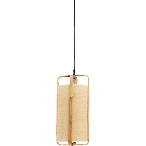 Light & Living - lampada a sospensione - Sendai - naturale -