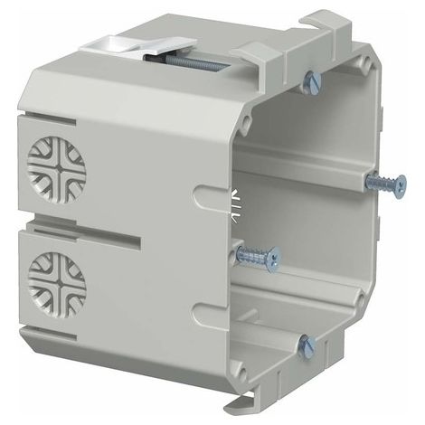 Caja de derivación obo-bettermann 2390/8t empotrada plástico