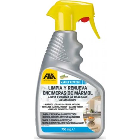 Marble Refresh - Limpiador y Renovador de Encimeras / Palet 75 Cajas 6 un 750 ML / Detergente