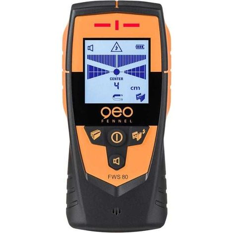 Detector multifunci贸n GEO FENNEL FWS 80 800770 metales, madera y cables bajo tensi贸n LCD 2,2 IP65 (1/2)