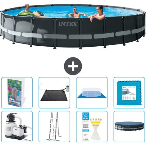 Intex Piscina Ultra XTR Rotonda - 610x122 cm - 9-pezzi  S621 (1/4)