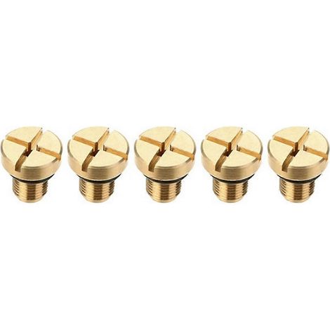 vis de purge dorées pour vase d'expansion de liquide de refroidissement (réf. 17111712788) pour BMW E36, E39 et E46 (1/5)