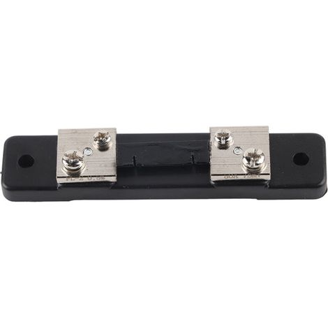 AMP shunt resistor, 50 A/100 A, 75 mV, FL-2, for digital and analog ammeter (50 A) (1/5)