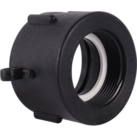 Adaptateur IBC 60 mm Filetage Grossier à 1.5",Adaptateur Robinet Tuyau Arrosage,Raccord Cuve 1000 litres,pour Vanne Cuve 1000l,Reservoir eau de Pluie,Conteneur