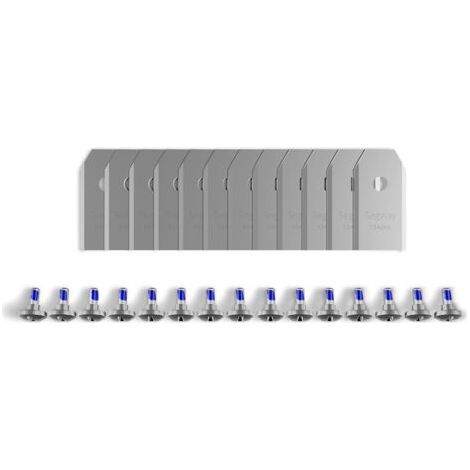 Redroad – Lames de tondeuse Navimow Plus 12 pièces – Lames tranchantes pour modèles i105E, i108E, i205 AWD, i208 AWD, i215 LiDAR – Coupe précise