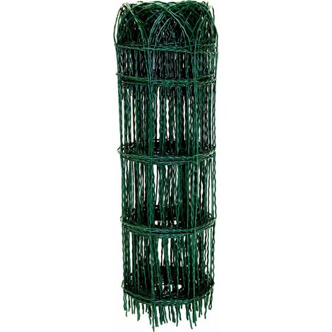 Oypla 10m x 650mm Garden Lawn Border Edging Fencing PVC Coated Wire (1/3)