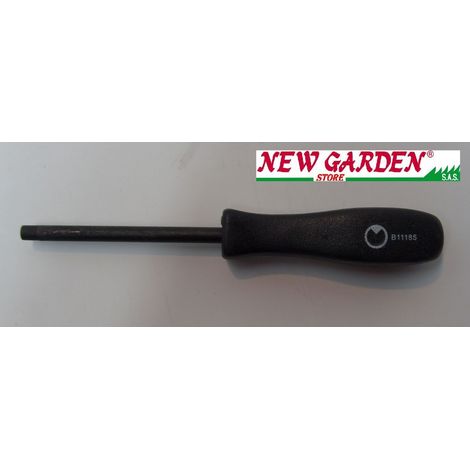 Destornillador perfil ranurado ajuste carburador 321729 equipo 181-0003