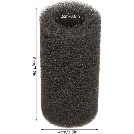 20 Pièces Filtre à Eau d'Aquarium avec Éponge Protecteur pour Entrée d'Eau - Accessoires de Remplacement à Grandes Mailles (1/5)