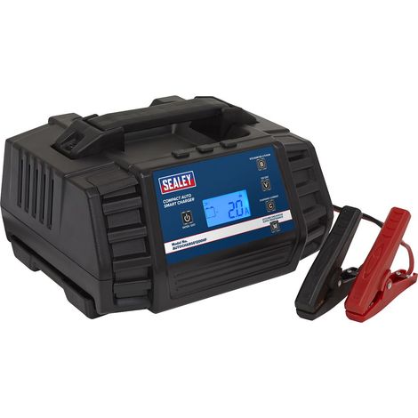 Sealey 12/24V Compact Auto Smart Charger & Maintainer 12A AUTOCHARGE1200HF