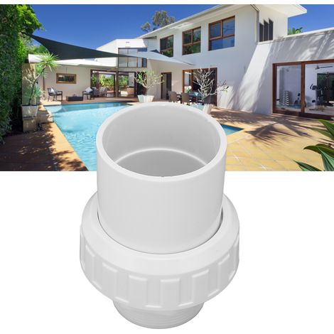 Adaptateur de Filtre à Filetage Mâle G2 pour Pompe de Piscine et Spa, Raccord Rapide de Remplacement