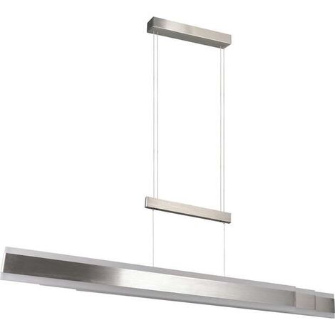 [GEBRAUCHT] B-Ware Trio Lighting Hängelampe Pendelleuchte LED Arcola Nickel Touchdimmer (1/2)