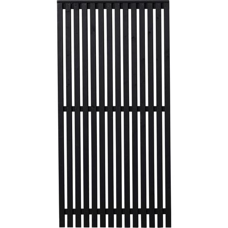 Plus Zaun Sendai 90 x 180 cm RAL 9005 Schwarz (1/2)