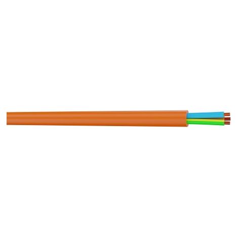 Câbles d'alimentation CAE Groupe 1,5 mm², 100m Orange, Résistant au Feu ( Prix pour Bobine de 100 Mètres )