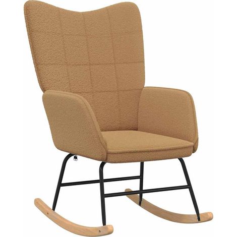 Fauteuil de Salon，Chaise，Fauteuil relaxant Beige 61 x 78 x 98 cm tissu CFW609139 (1/5)