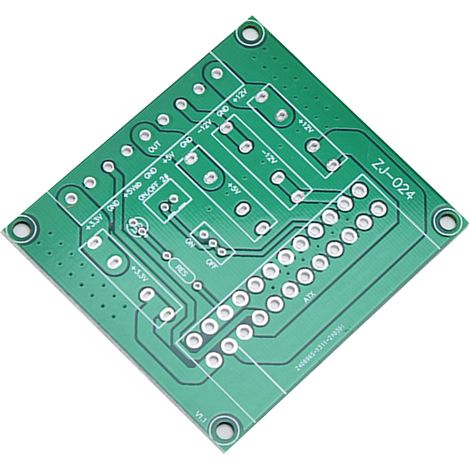 Module ATX ZJ‑012 Platine de Distribution Alimentation PCB Testeur Adaptateur Convertisseur Bureau Changer (1/5)