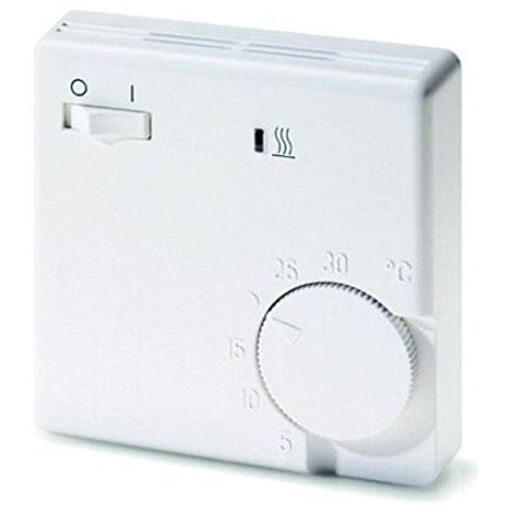 Termostato Eberle RTR-E 3502 blanco montaje superficial