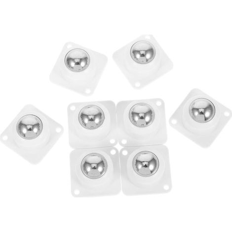 8 pièces Roulettes Auto-adhésives Universelles Mini Pivotantes Pour Meubles Électroménagers Poubelles Et Rangement