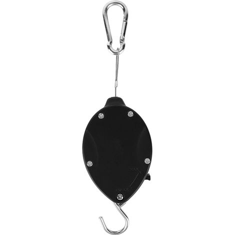 Cintre pour plantes en pot poulie tirer vers le bas cintre câble métallique poulie réglable maison pour Pots de fleurs bureau jardin (1/5)