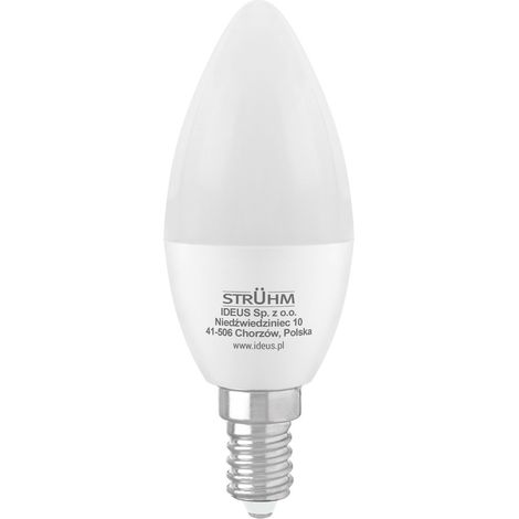 Ampoule LED E14 8W Blanc Froid - 780lm - 6500K - VELA LED - STRUHM (1/2)