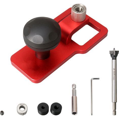 Gabarit de cheville de poinçonnage de bureau, perçage vertical, outil de guidage à Angle droit, positionneur 20mm (1/5)