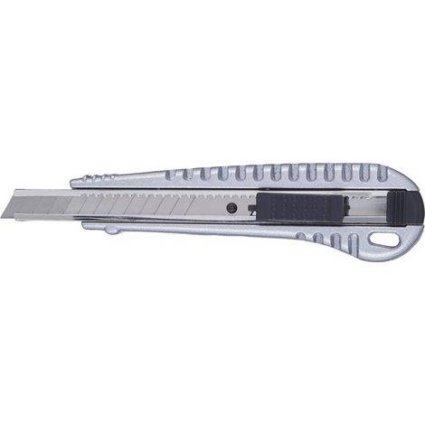Cuttermesser 9 mm - Zinkdruckguss mit Stahlführung Fortis (1/4)