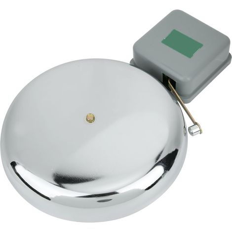 Sonnette électrique anti-étincelles à percussion externe en acier inoxydable, 250 mm, 220 V CA (1/5)