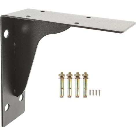 Triangular Steel Brackets Shelving Kitchen Shelves Support Screws