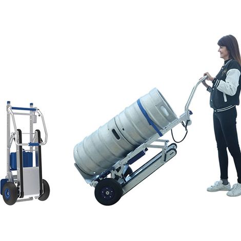 Elektrischer klappbare und kompakter Treppensteiger - Schaufel 450x270mm - Belastung 150kg - DCE150/CC (1/5)