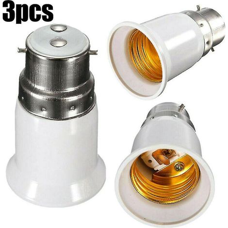 Adaptador BC B22 a ES E27 para bombillas Edison de bayoneta - yuyu (1/3)