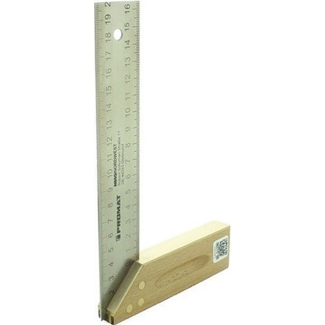 Escuadra Medic Carpintero 200Mm C/Inglete Madera/Inox Promat