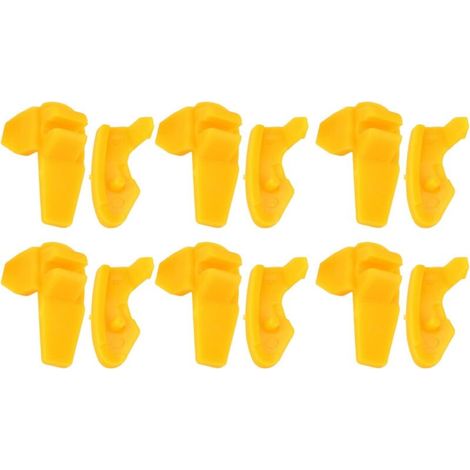 6 Pairs Tire Changing Rim Protectors Wear Resistant Tire Repair Tools Assemble Demount Heads for Tire Changing Machine