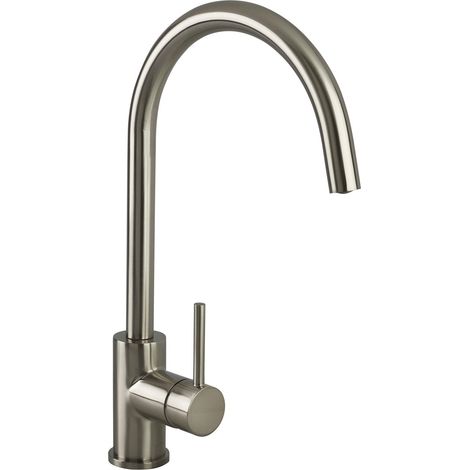 Bristan Pistachio Brushed Nickel Easyfit Kitchen Sink Mixer Tap including Base - PST-EFSNK-BN (1/5)