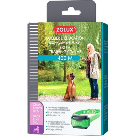 Zolux Collier d'éducation avec 100 niveaux de stimulation (1/2)