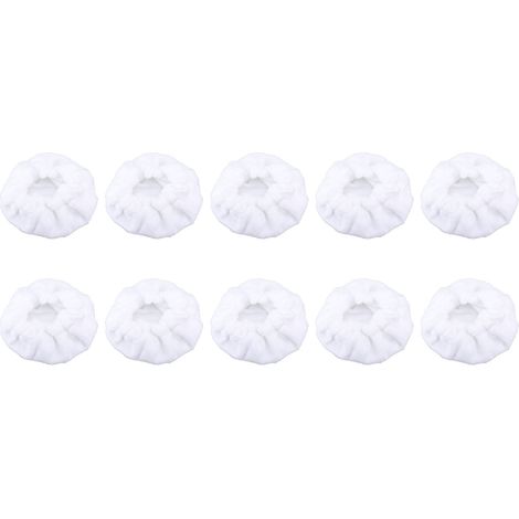 Lot de 10 lingettes de nettoyage pour nettoyeur vapeur, chiffons en microfibre épais, réutilisables et lavables, lingettes de rechange pour balai vapeur (1/5)