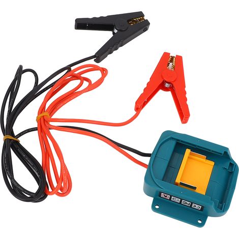 Adaptateur de démarrage de voiture portable en plastique ABS pour câbles de démarrage automobiles compatibles avec les modèles BL1815, BL1820, BL1830, BL1840, BL1850, BL1860, BL1845 et BL1890 (1/5)