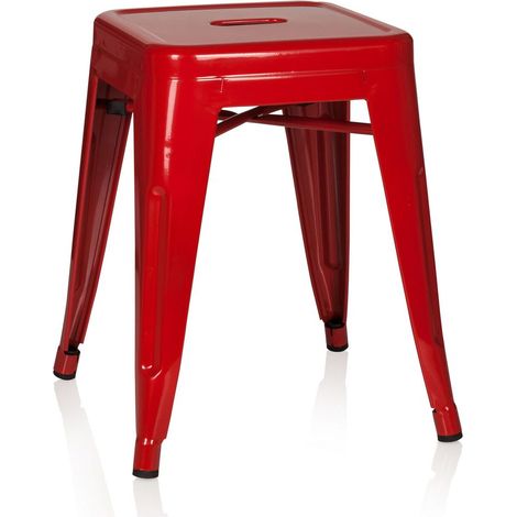 Hocker VANTAGGIO metallic rot hjh OFFICE
