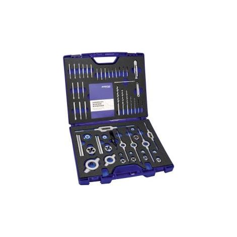 Juego  universal  de  machos  de  roscar  GS52  HSS  de  52  piezas  -  70571 (1/5)