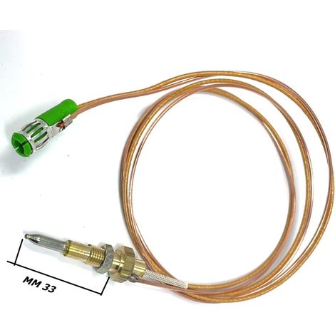 TERMOCOPPIA CUCINA GAS ATTACCO SPILLO UNIVERSALE  CAVO MASSA 70 CM 270466 TC 16