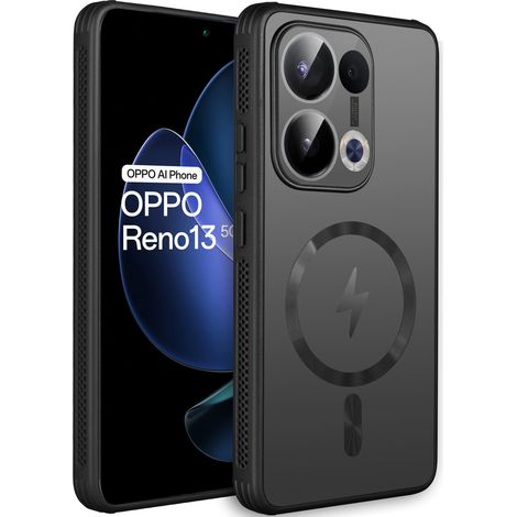 Étui pour Oppo Reno 13, MagSafe, noir (1/5)