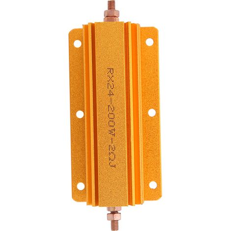 200W 2R RX24 Profi-Leistungswiderstand – Aluminiumgehäuse für industrielle Elektrogeräte